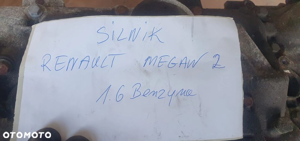 Silnik słupek blok Renault Megane II 1.6 16V K4M - 13