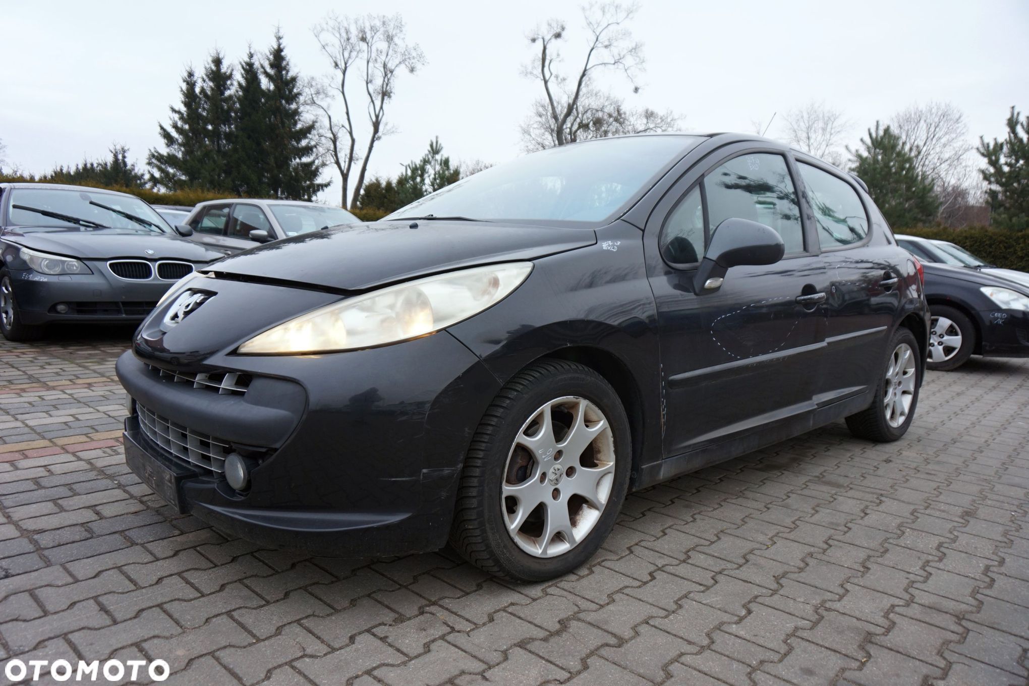 PEUGEOT 207  5D HB 2008 EXLD 1.6 VTI EP6 120KM 20CQ74 CZARNY na części - 1