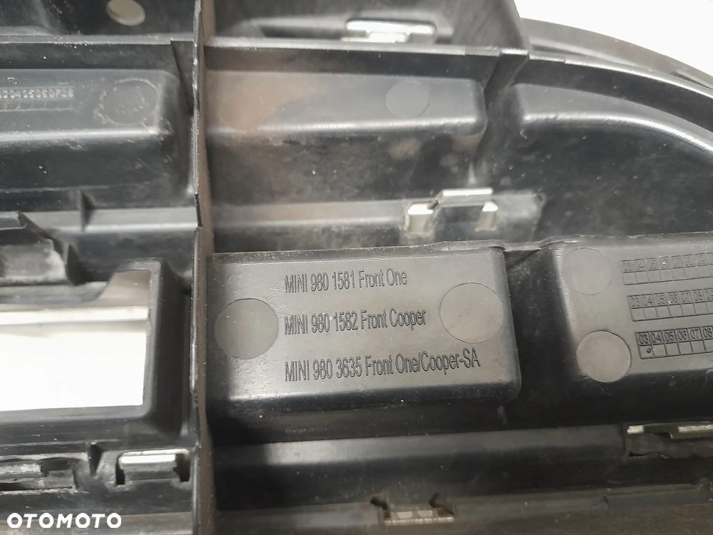 Atrapy chłodnicy chromowana Mini Cooper Countryman R60 9801581 - 9