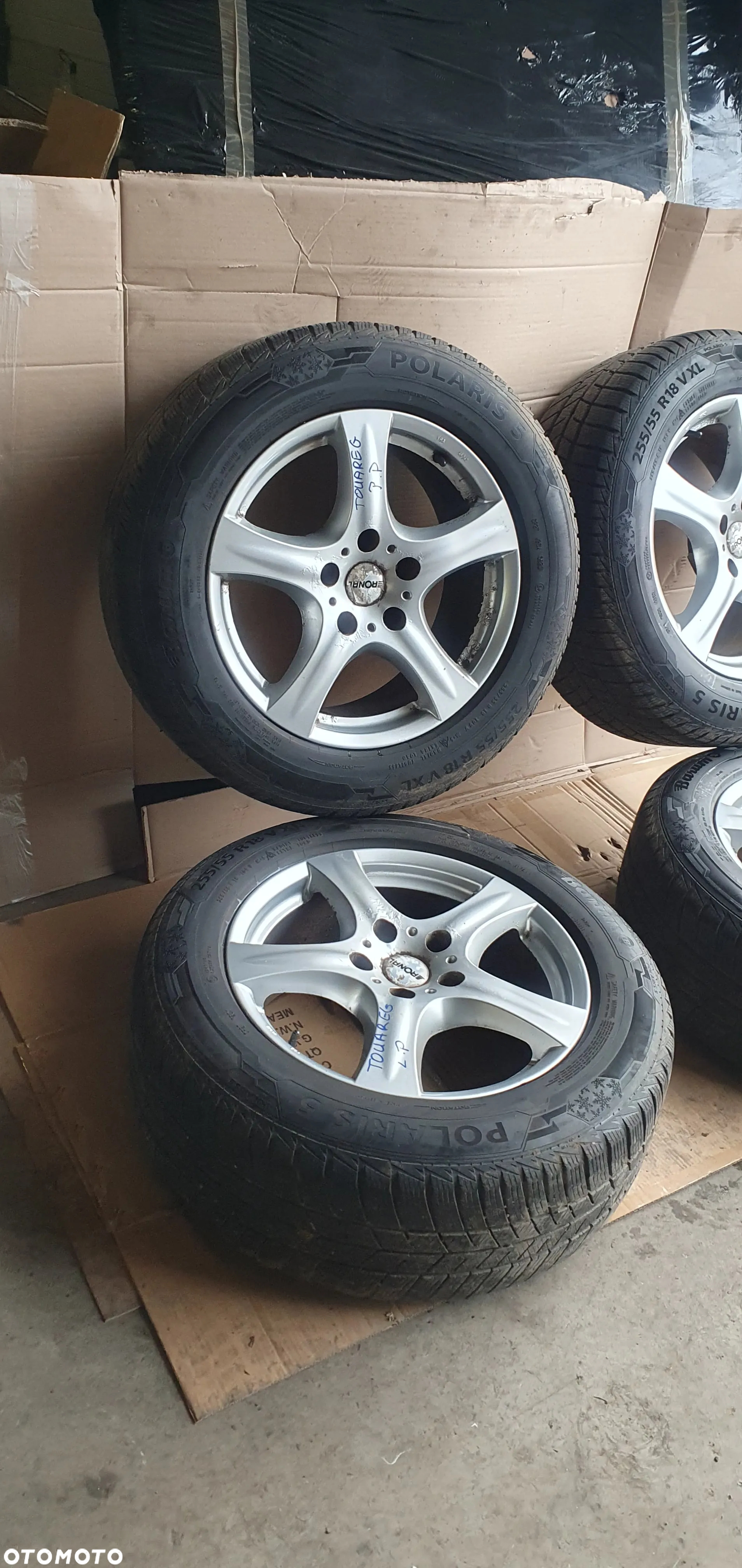 Alufelgi Ronal z oponami 5x130 8.5J 255/55 R18 VW Touareg 43R8855 - 6