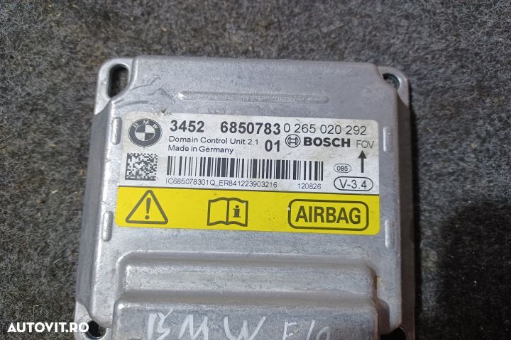 Calculator airbag 0265020292 MX1253 BMW Seria 5 F10 [2009 - 2013] - 4