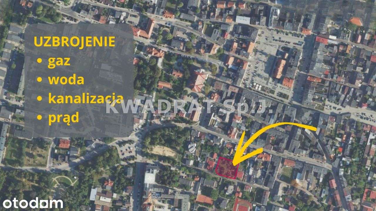 Działka inwestycyjna pow. 0,1541ha - centrum Kępna - Pełny obrazek: 3/8