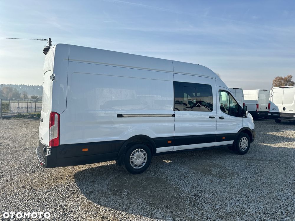 Ford TRANSIT MAXI/manual/brygadówka 5 osób/klima/navi/kamera/parktronik przód i tył/grzane fotele/LED - 4