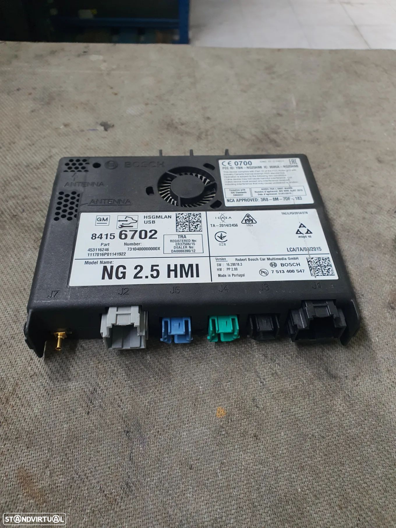 RADIO OPEL ASTRA K/ 84156702/ 453116246 - 1