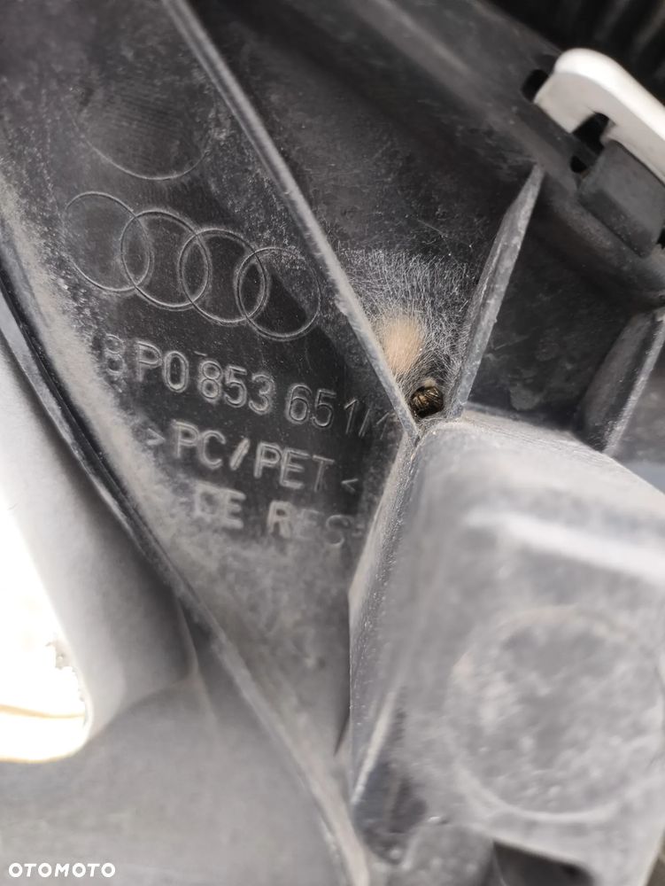 AUDI A3 8P LIFT FL S LINE ZDERZAK PRZEDNI PRZÓD GRILL CHROM 8P0853651M - 13