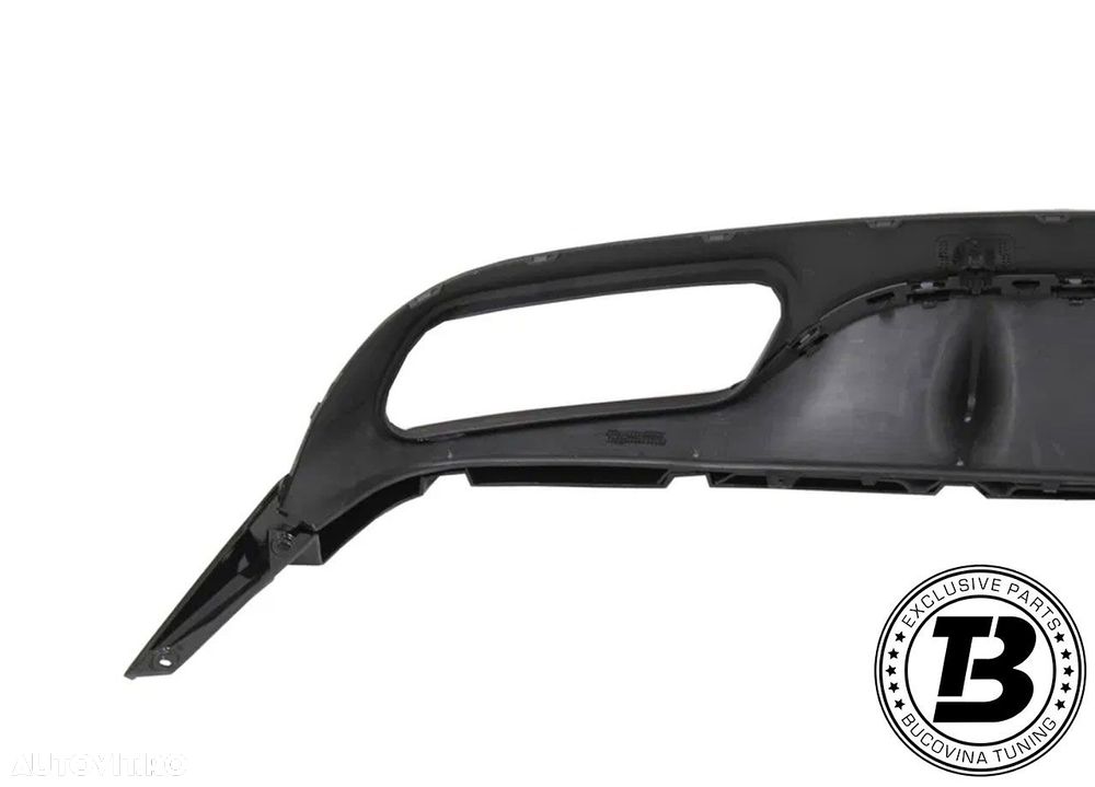 Difuzor Bara Spate Cu Ornamente Evacuare compatibil cu Mercedes C Class C205 A205 C63 Design - 6