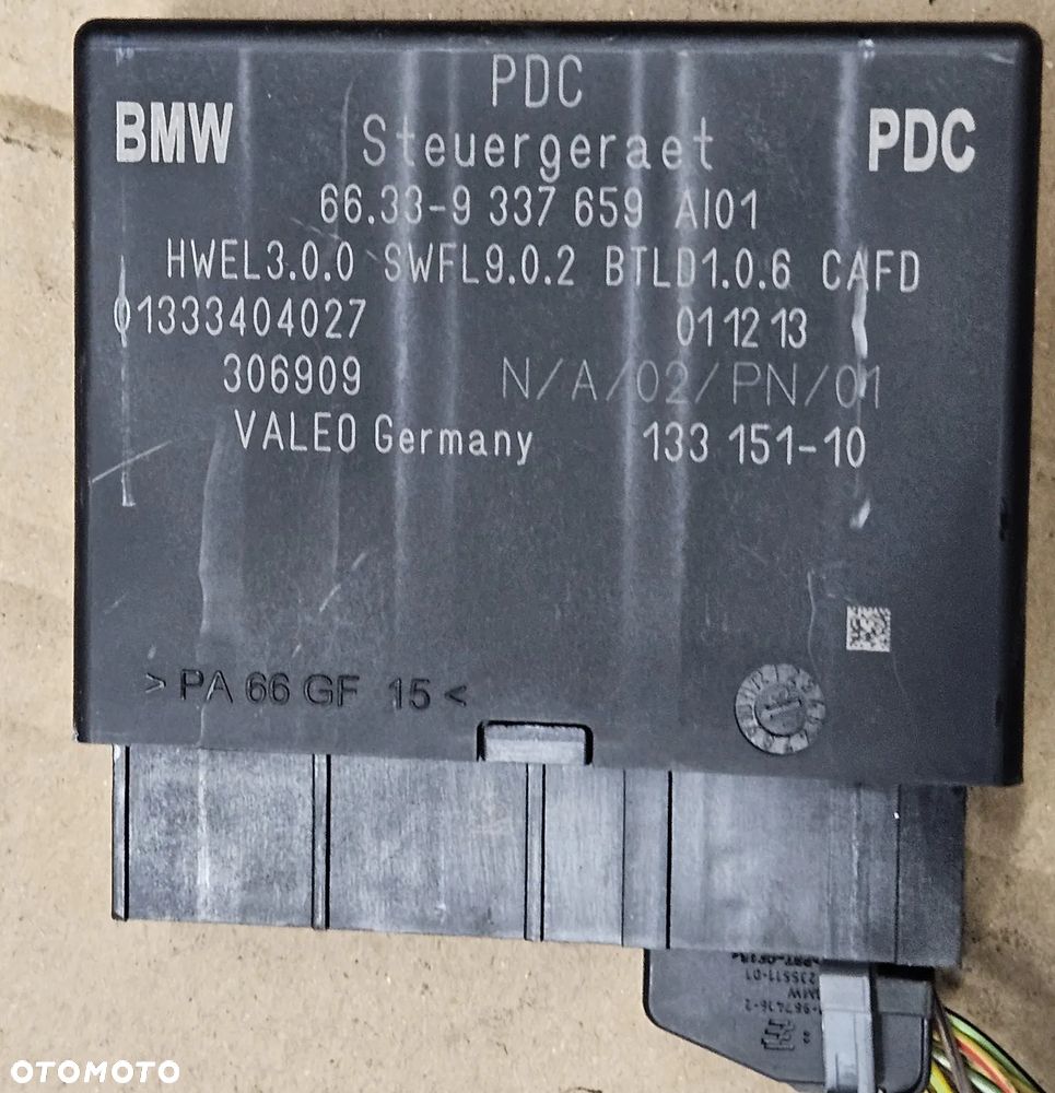 BMW X5 F15 moduł parkowania PDC 9337659 - 1