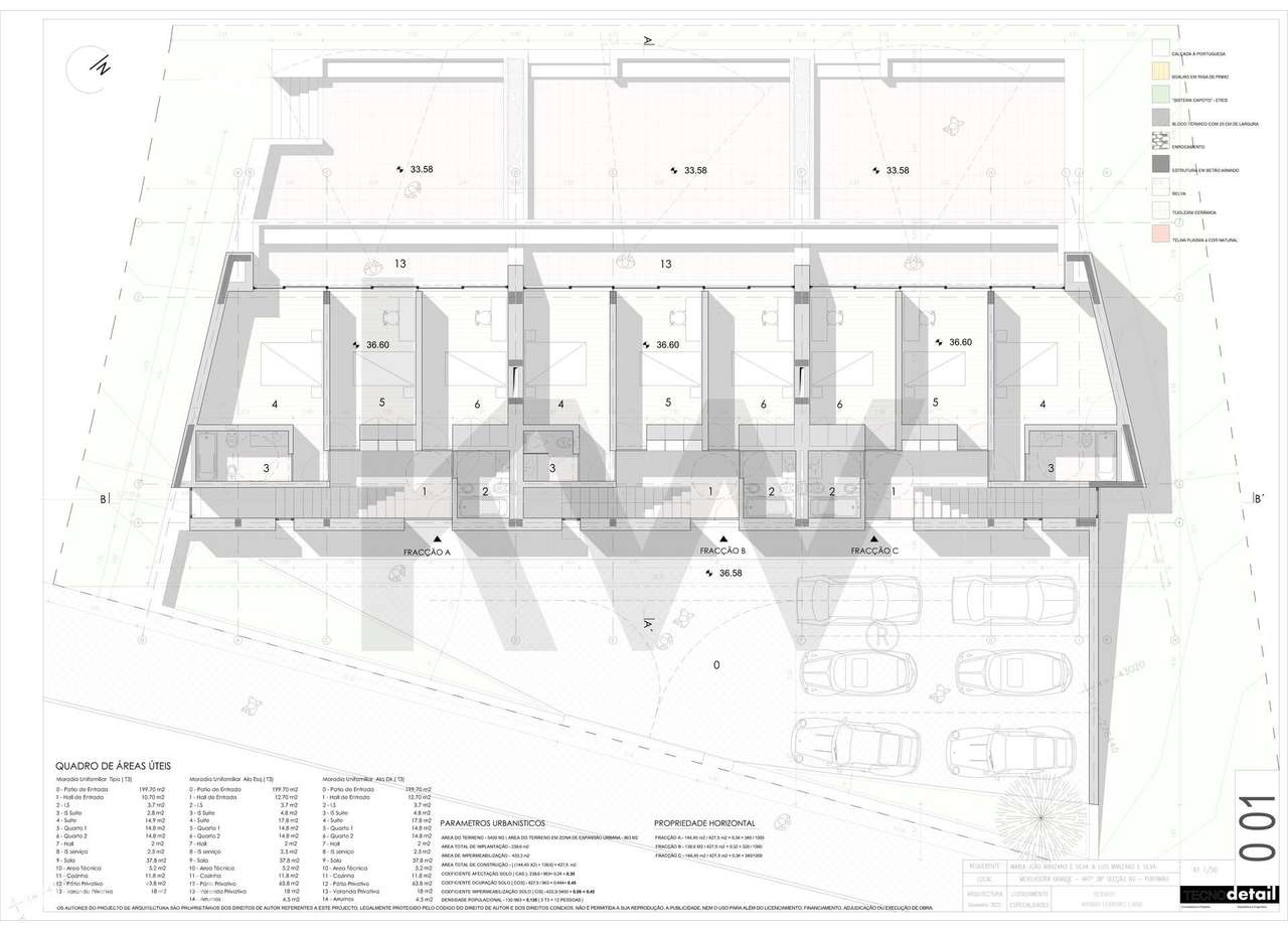 Terreno com Projeto Aprovado para 3 Moradias na Mexilhoeira Grande - Grande imagem: 2/8