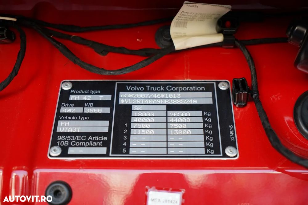 Volvo FH 500 / I-PARK COOL / I-SAVE - 37