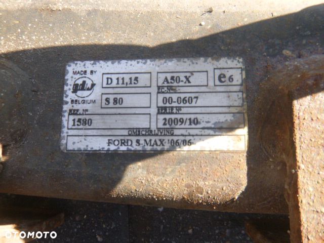 HAK HOLOWNICZY FORD S-MAX MK1 06-10 - 2