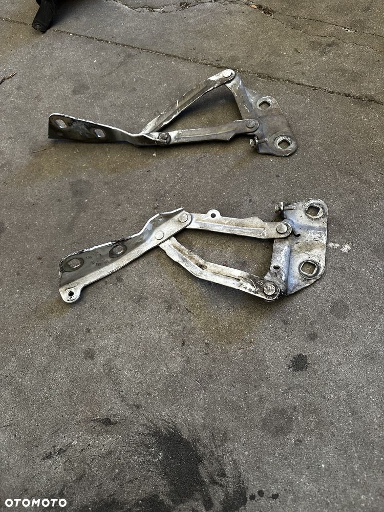 Zawiasy Maski Lewy Prawy Komplet Ford Transit Custom Demontaż BK21-16800-AD BK21-16801-AD - 1