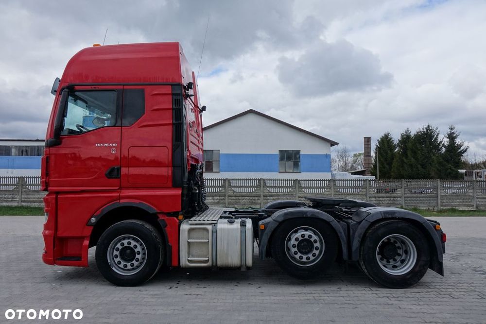 MAN TGX 26.510 6x2/4 BL SA / PUSHER / 90 000 KG / XXL / STANDARD / AUTOMAT / OŚ PODNOSZONA SKRĘTNA / RETARDER / LODÓWKA / KLIMA POSTOJOWA / NAVI - 9