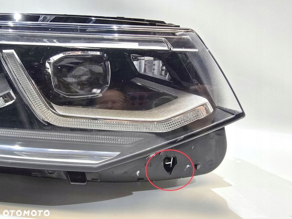 reflektor lampa przód prawy vw tiguan ii 23r lift iq full led 5nn941082d - 3