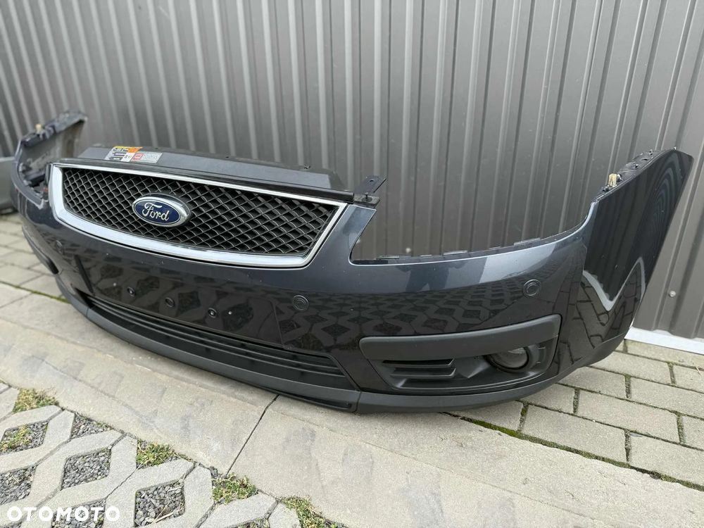 Ford C-Max Mk1 Zderzak Przód Przedni Kompletny Halogeny 4xPDC Kolor: K1 03-07 - 5
