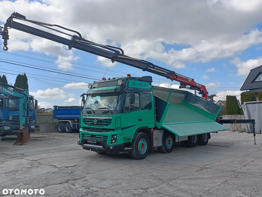 Volvo FMX 460 8x4 HMF 2120 Kiper Bordmatik - 1