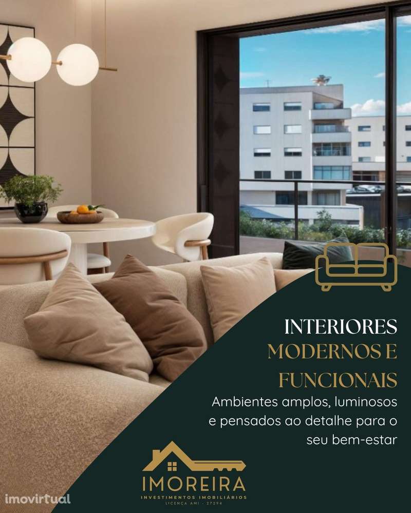 Apartamento T1 em Penafiel. Viver no campo sem sair da cidade - Grande imagem: 3/6