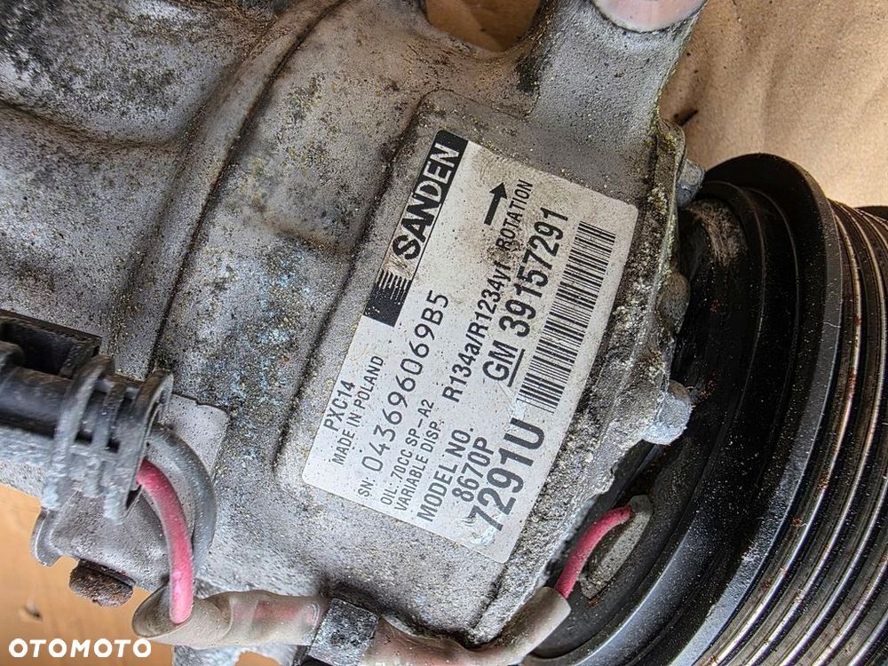 OPEL ASTRA K INSIGNIA B KOMPRESOR KLIMATYZACJI 39157291 - 2