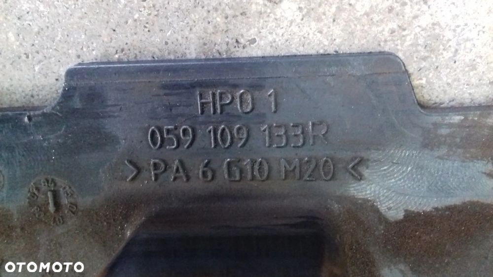 osłona paska rozrządu pompy wtryskowej 059109133R 059109123AB A6 C6 2.7 TDI - 2