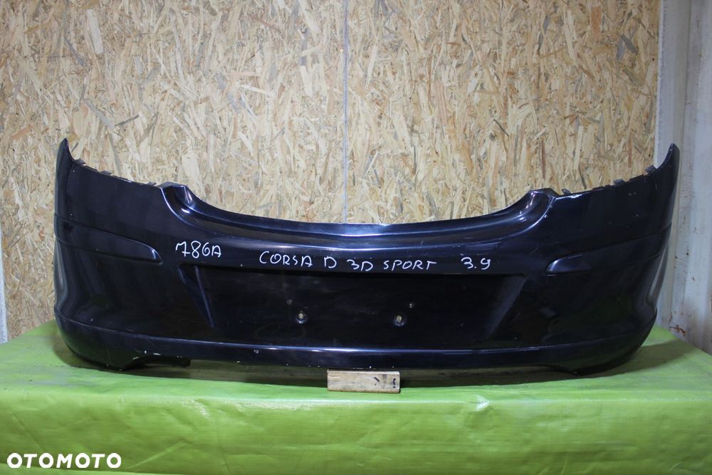 Zderzak tył Opel Corsa D 3 Drzwi Sport 2006-2014r. - 1