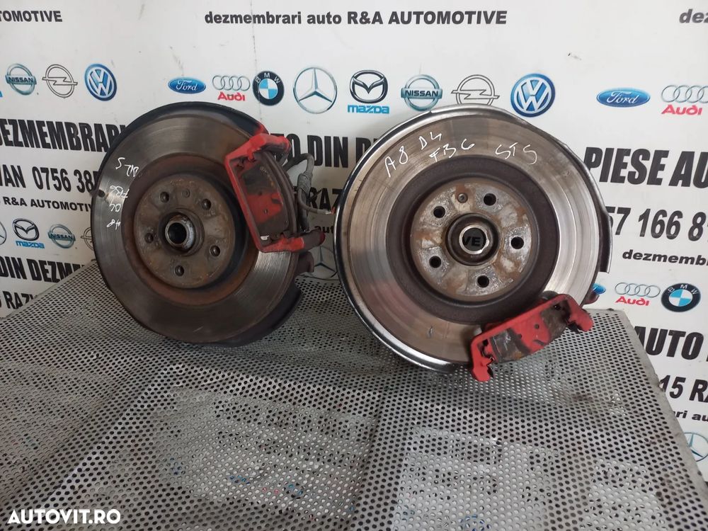 Fuzete Fuzeta Stanga Dreapta Spate Audi A8 4H D4 An 2010-2011-2012-2013-2014-2015-2016-2017 Cod 4H0506432C Dezmembrez Audi A8 4H D4 3.0 Tdi Quattro Motor CDT Cutie MXU Volan Stanga - Dezmembrari Arad - 2