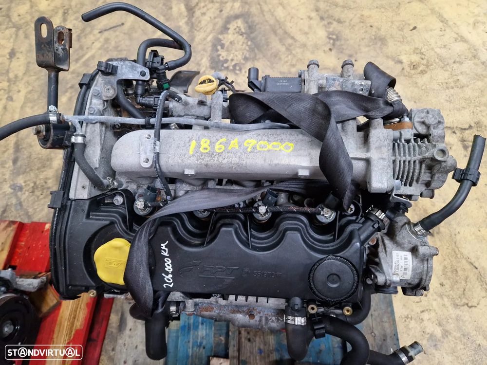 Motor usado 186A9000 FIAT DOBLO 1.9 JTD 120CV MULTIPLA