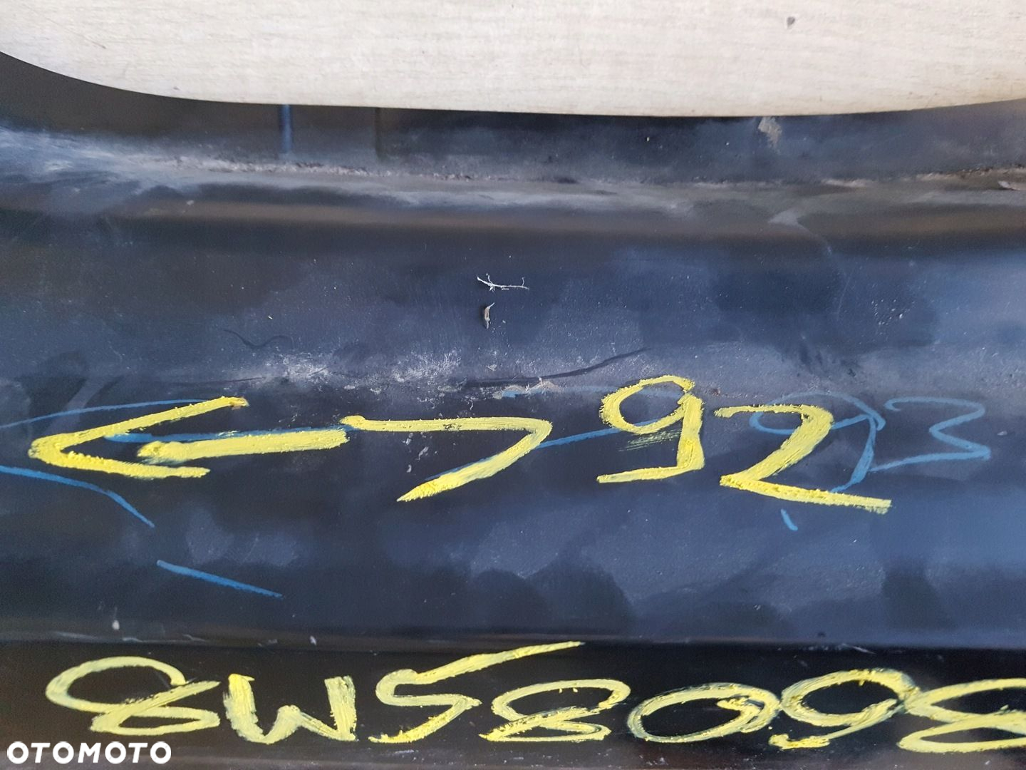 AUDI A4 B9 lewy próg poszycie progu rama bok 8W5809075A 8W5809847A - 4