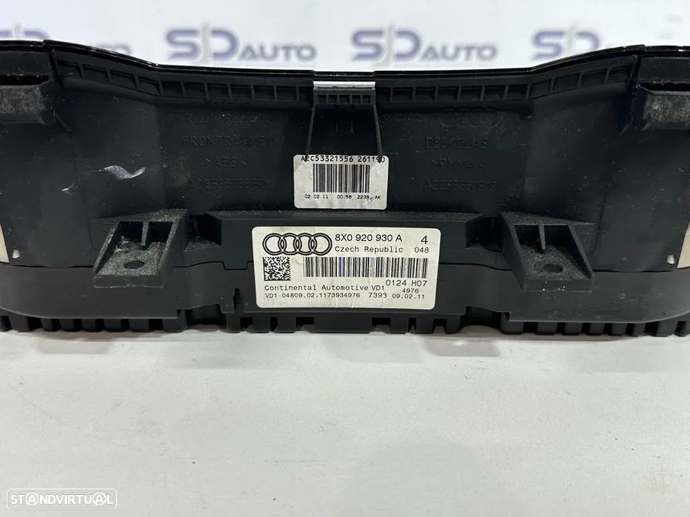 Quadrante - Audi A1 (8X) - 4