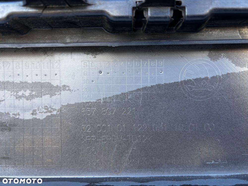 SKODA SCALA 657807221 ZDERZAK PRZÓD PRZEDNI - 6