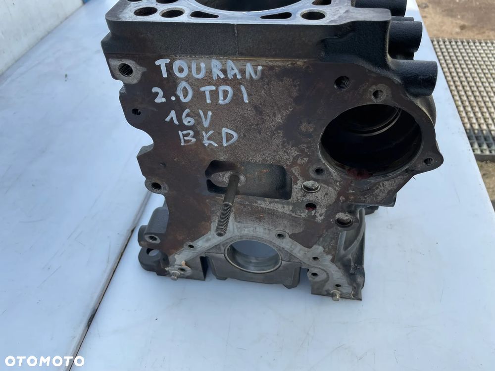 GOŁY BLOK DÓŁ SILNIKA VW TOURAN I GOLF V AUDI A3 2.0 TDI 140KM BKD 038103021CJ - 16