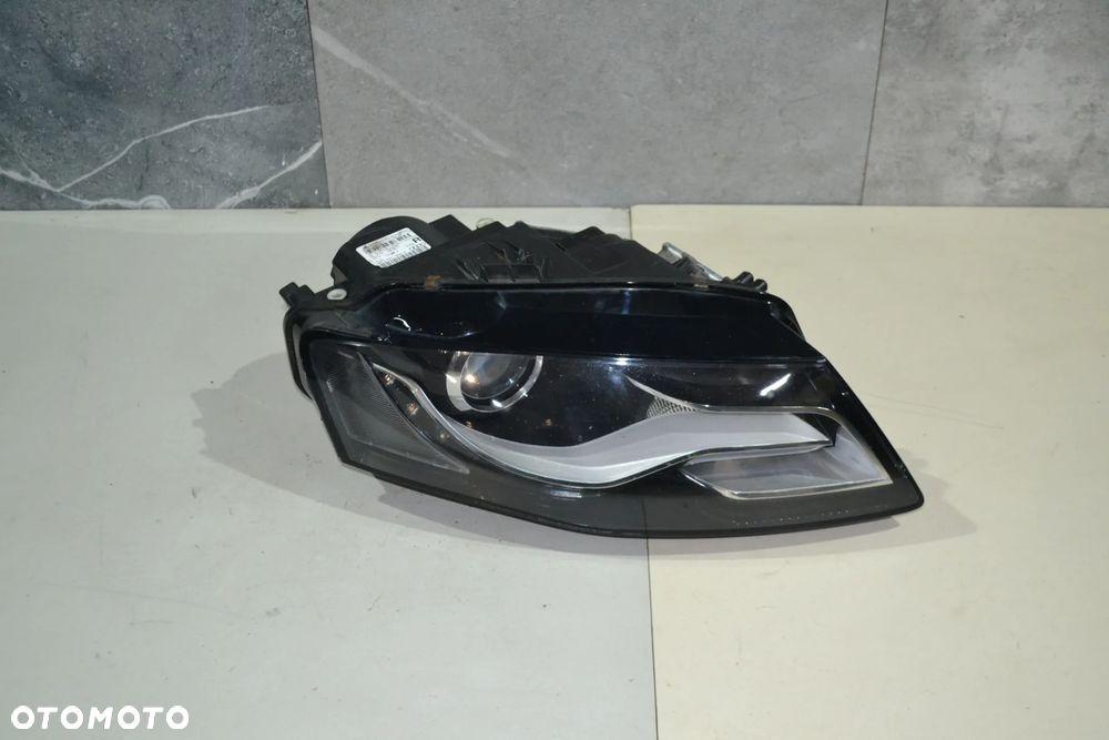 AUDI A4 B8 08-12 LAMPA PRZÓD PRZEDNIA PRAWA BI-XENON KOMPLETNA 8K0941004C - 1