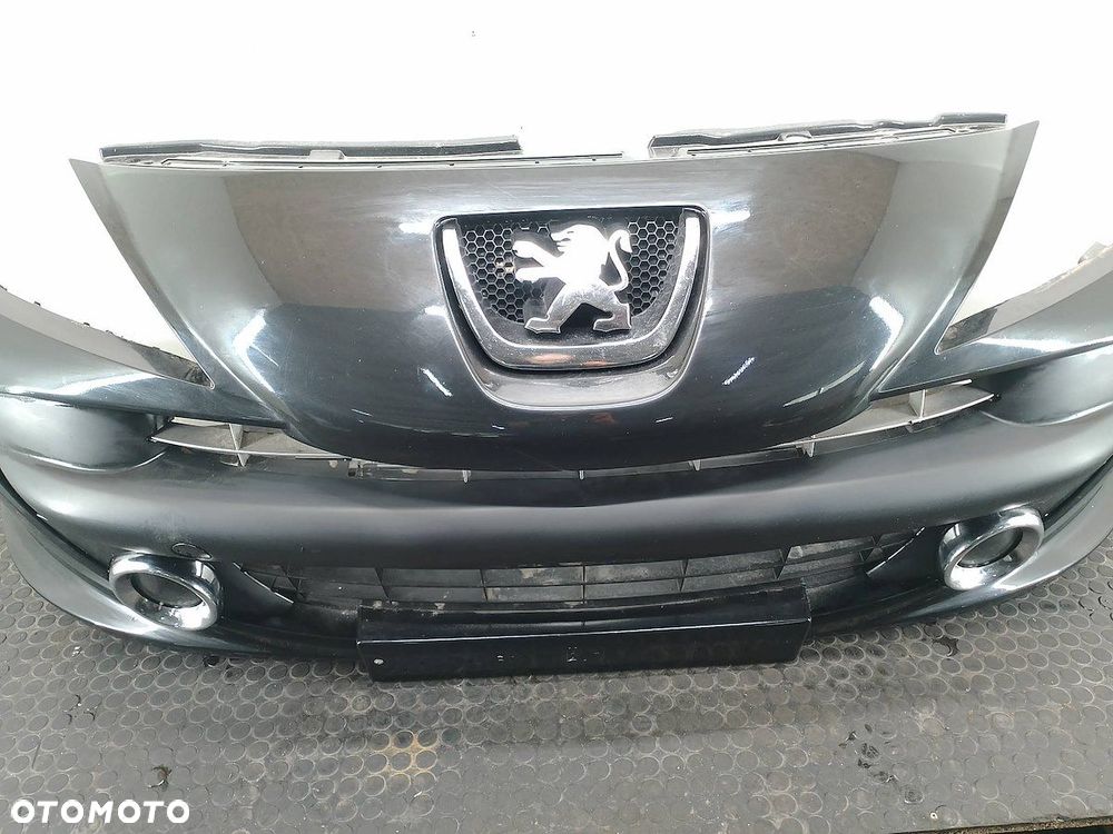 ZDERZAK PRZÓD PEUGEOT 207 EXL CZARNY 2007-2012 - 6