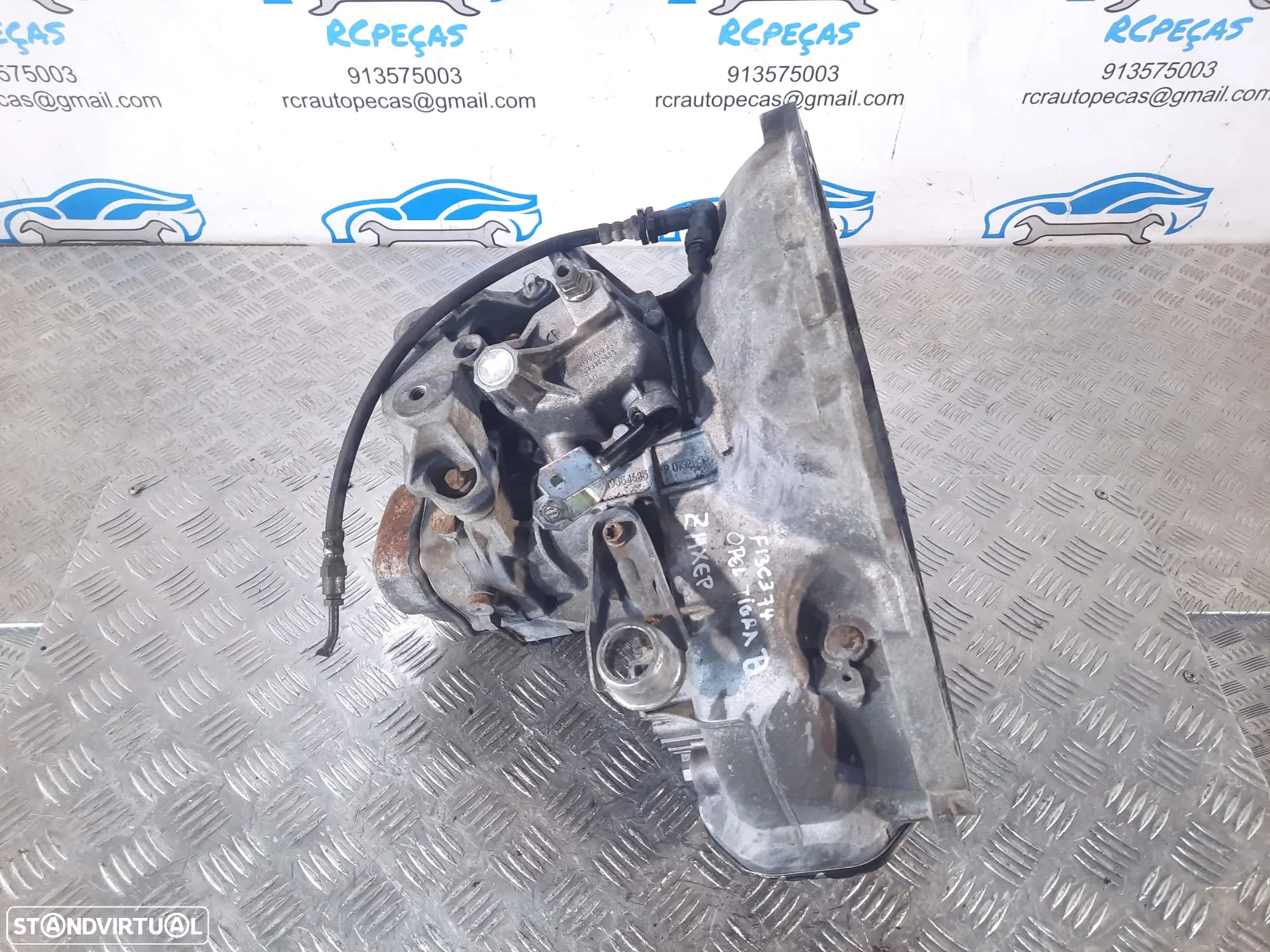 CAIXA VELOCIDADES MANUAL OPEL TIGRA B TWINTOP 1.4i 16V 90CV Z14XEP F13C374 ASTRA H CORSA D MERIVA A ADAM ASTRA G T98 1.6i 8V 75CV X16SZR - 7