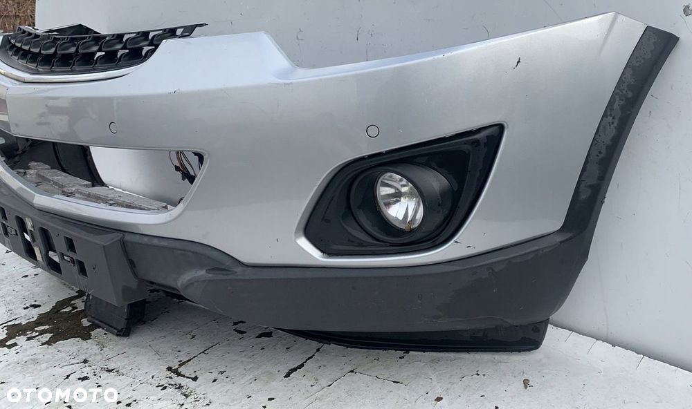 ZDERZAK PRZÓD PRZEDNI OPEL ANTARA LIFT SREBRNY PDC - 3