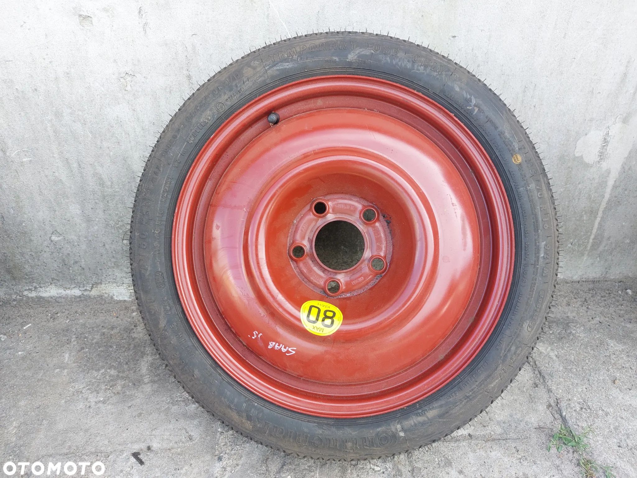 SAAB 95 KOŁO DOJAZDOWE ZAPASOWE 115/70 R16 - 1