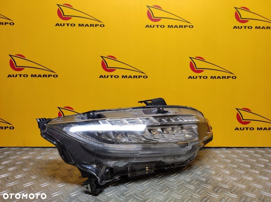 HONDA CIVIC X 16- REFLEKTOR LAMPA LED SREBRNA USA - 5
