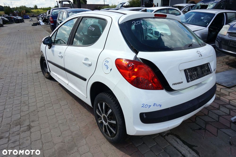 PEUGEOT 207 LIFT 5D HB 2010 EWPB 1.4 HDI DV4TD 68KM 20CQ55 BIAŁY na części - 3