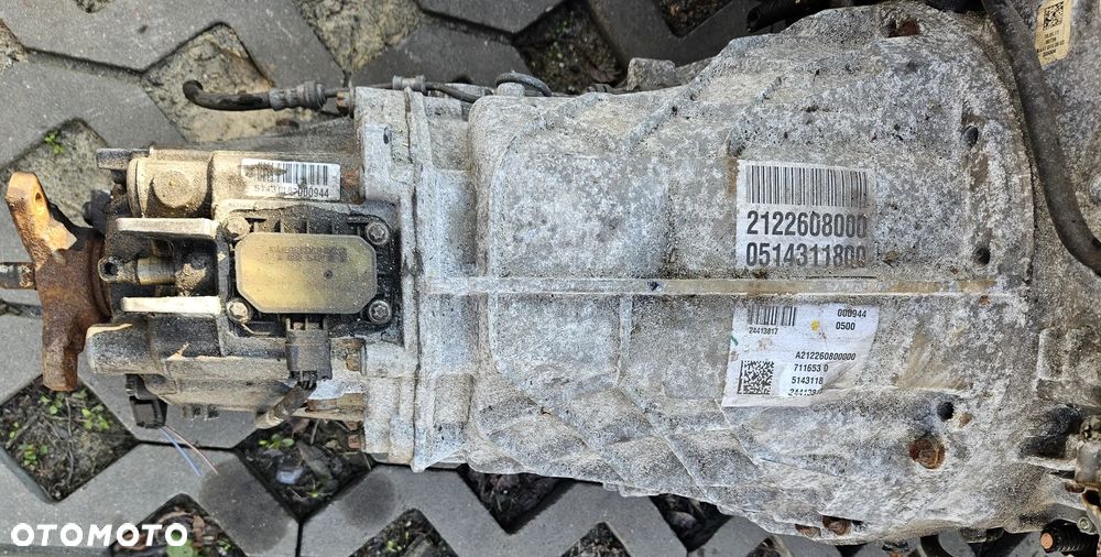 Mercedes W204 W212 2.2 CDI skrzynia biegów A2122608000 - 1
