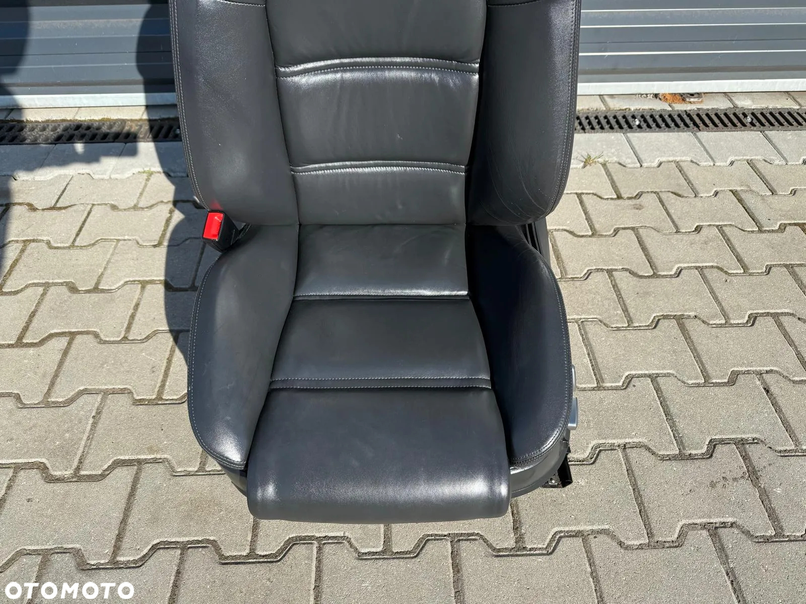 AUDI A8 D3 LIFT FOTEL LEWY KIEROWCY SKÓRA PAMIĘĆ GRZANY - 5