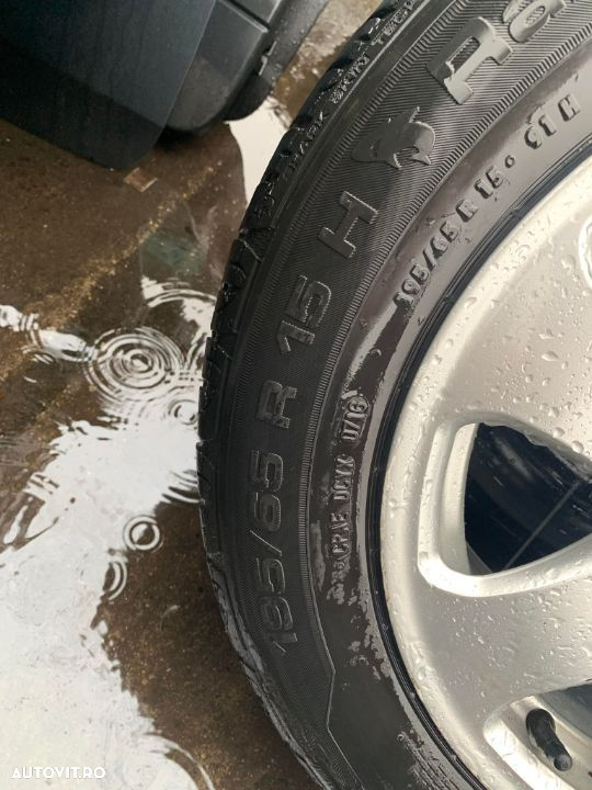Set de jante cu cauciuc pentru Audi A4 195/65 R15, 7JX15H2 ET39 - 2