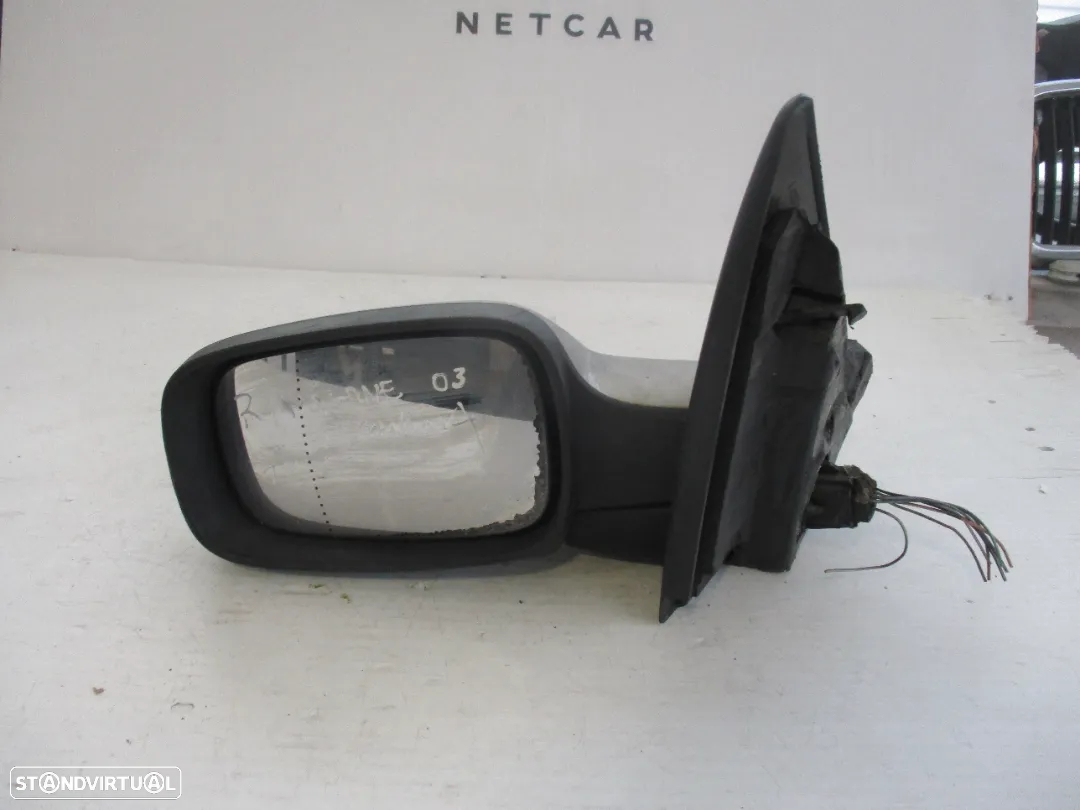Espelho Retrovisor Renault Megane II 2 Rebatível - 2