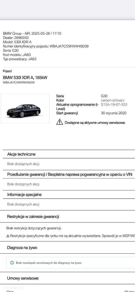BMW Seria 5 530i xDrive M Sport sport - 39