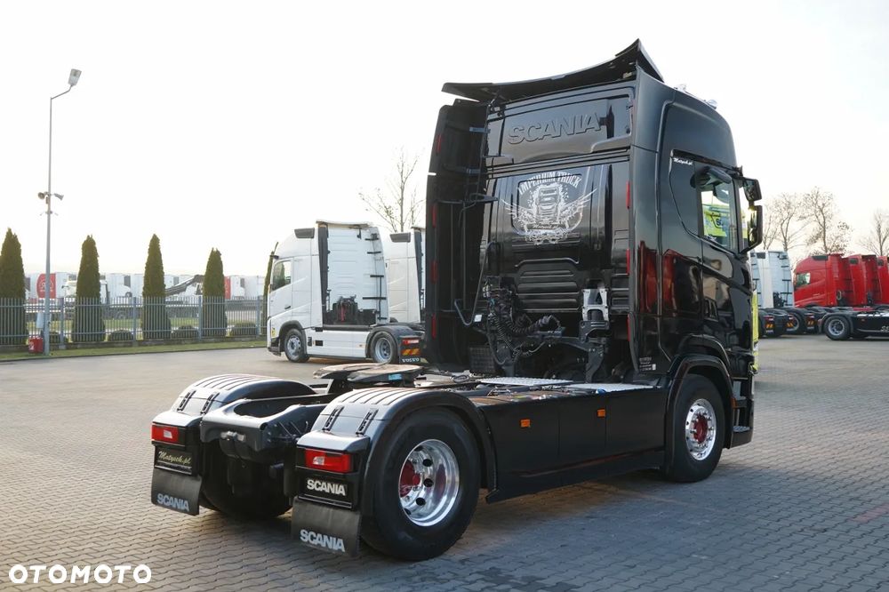 Scania S 500 / RETARDER / KLIMA POSTOJOWA / CAŁA NA PODUSZKACH / ALUFELGI / SKÓRY / - 9