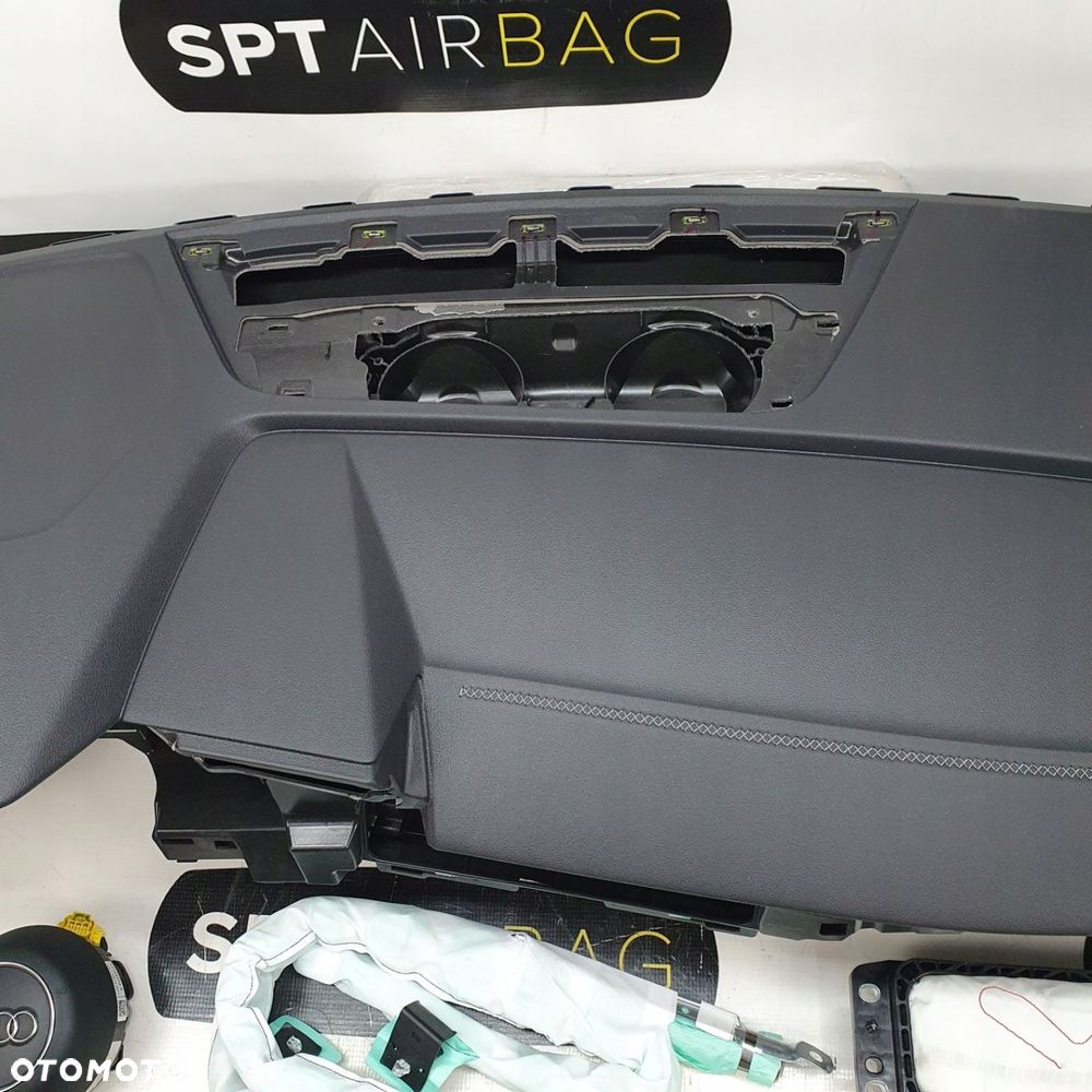 AUDI A3 8Y DESKA ROZDZIELCZA KONSOLA KOKPIT PULPIT PODUSZKI AIRBAG AIR BAG PASY KIT SET - 3