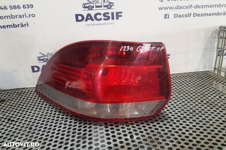 Lampa / Tripla stop stanga pe aripa 1K9940595G, 1K9945111D 1K9940595G - 1