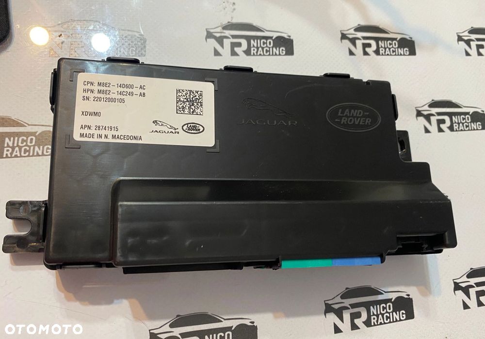 MODUŁ FOTELA M8E2-14D600-AC LAND ROVER JAGUAR - 1
