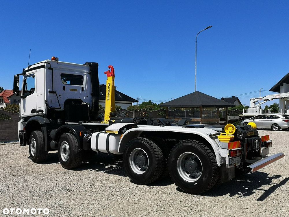 Mercedes-Benz Arocs 3251 Hakowiec 8x4 Palfinger Manual Euro 6 Niski Przebieg! - 9