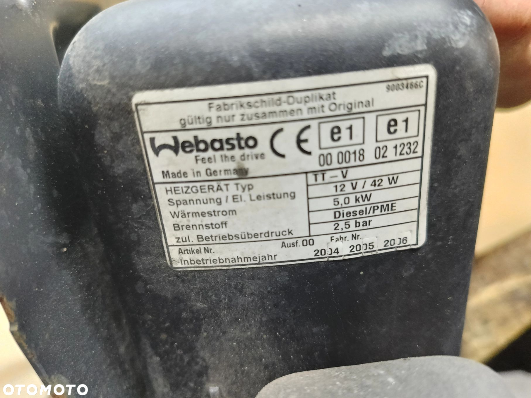 Discovery III webasto Land Rover - 2