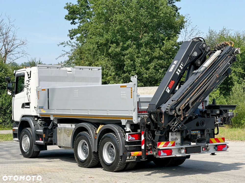 Scania G 410 * WYWROTKA 5,20 m + HIAB 211 EP-5 HIPRO + PILOT / 6x4 - 6