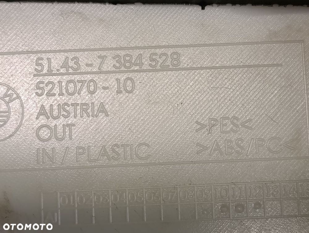 BMW G31 M pakiet 20-24r Podsufitka Poszycia Słupków Lampki KOMPLET - 9