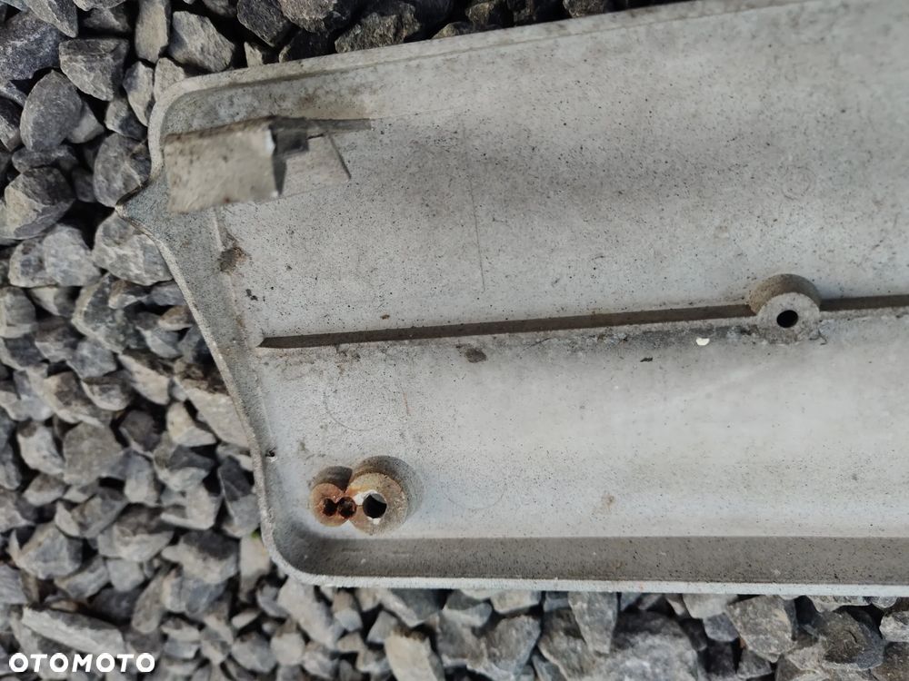 MERCEDES W211 02-06 Ramka pod Tablice Rejestracyjną Zderzaka Zderzak - 16